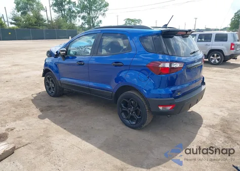 2021 Ford Ecosport Ses z USA, uszkodzony, nr VIN MAJ6S3JL2MC430184